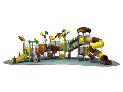 China Large Outdoor Playground with Spiral Slide MTH-008